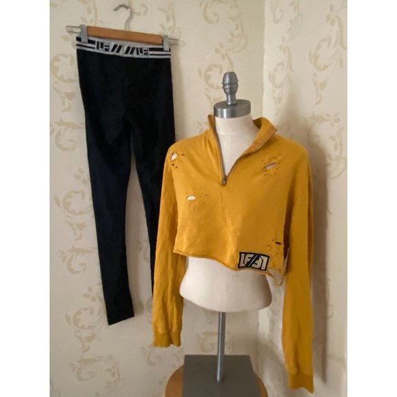 2pc LF Los Angeles Leggings & Top Ladies Size Small - Picture 6 of 6